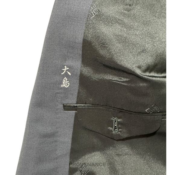 🔴 Givenchy Double Breasted Peak Lapel Jacket - Navy 38 - Picture 8 of 11